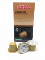 Solubili Ristora cialde capsule compatibili Nespresso Cortado