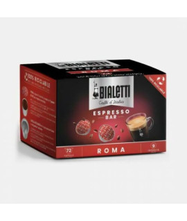 Caffè Bialetti gusto Roma 72 capsule